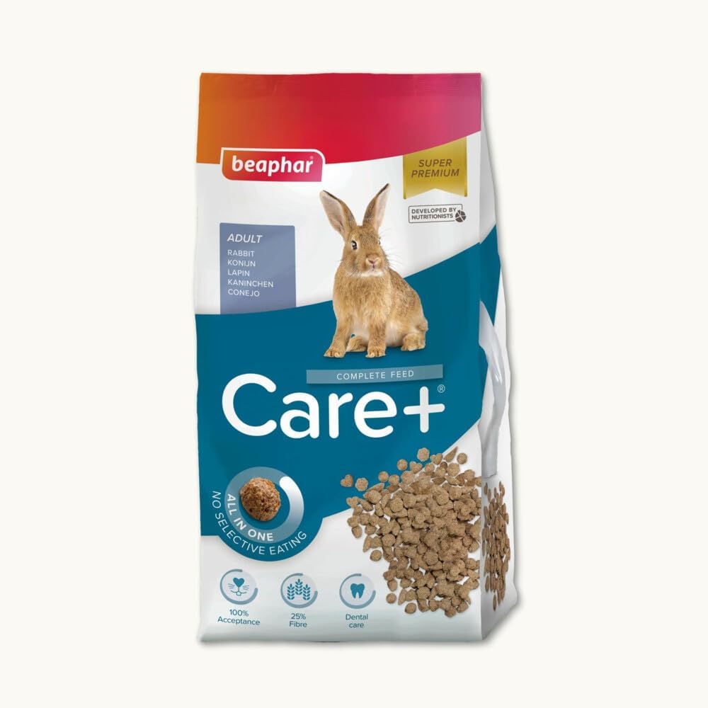 Beaphar - Care+ Pienso Super Premium - Comida para Conejos - 5kg - Todo en Uno