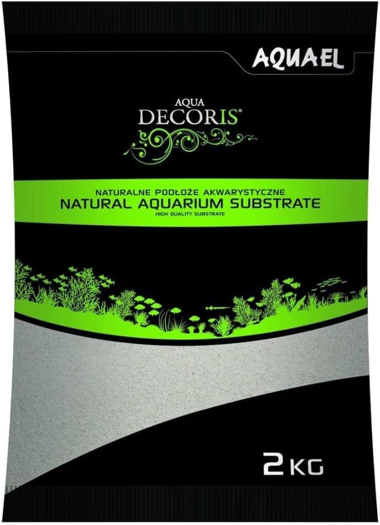 Aquael Arena de sílice 0,1-0,3 mm - 2 kg, arena blanca