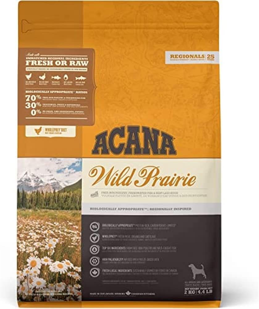 Acana Wild Prairie Comida para Perros - 2000 gr