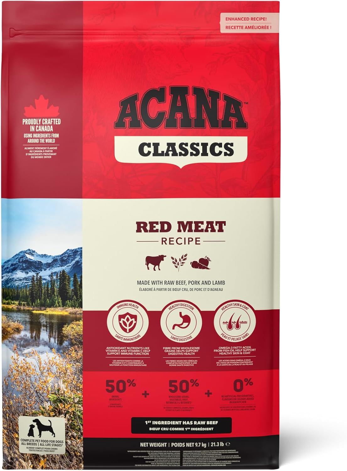 Acana Classic Red Comida para Perros - 11400 gr