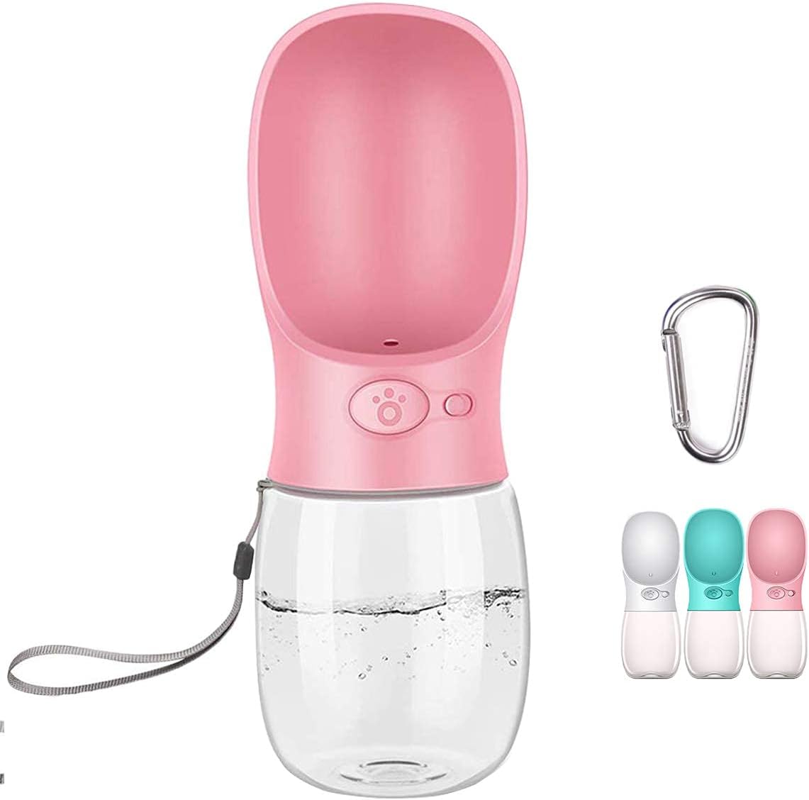COTOP Botella para Perros, 350ml dispensador de Agua Antibacteriano