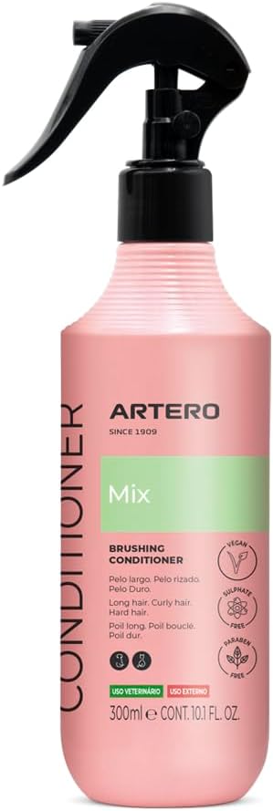 Artero Mix. Acondicionador Multifase para Perros y Gatos, Desenreda e Hidrata