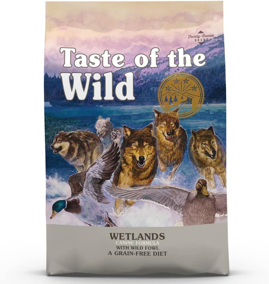 Taste Of The Wild pienso para perros con Pato asado 12,2 kg Wetlands