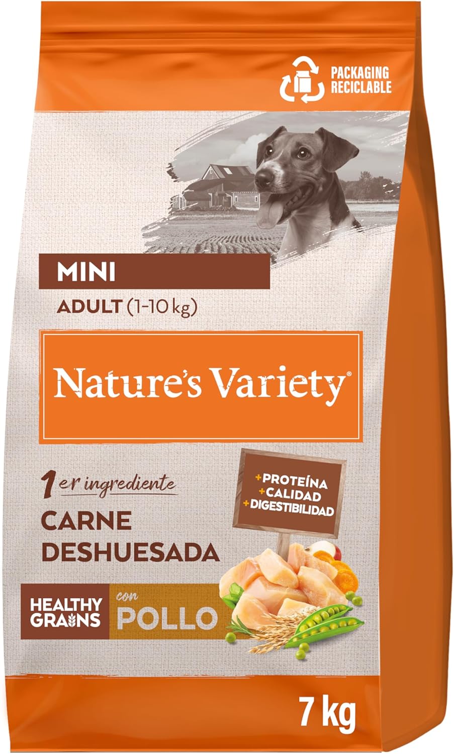 Natures Variety Healthy Grains Pienso para Perros Adultos con Mini con Pollo