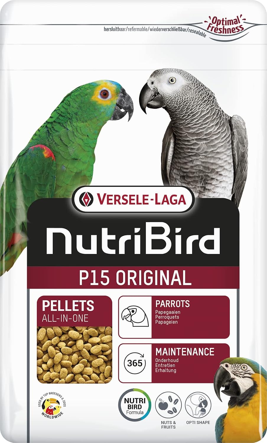Versele-laga - Pienso para Loros NUTRIBIRD P15 Original 3 kg