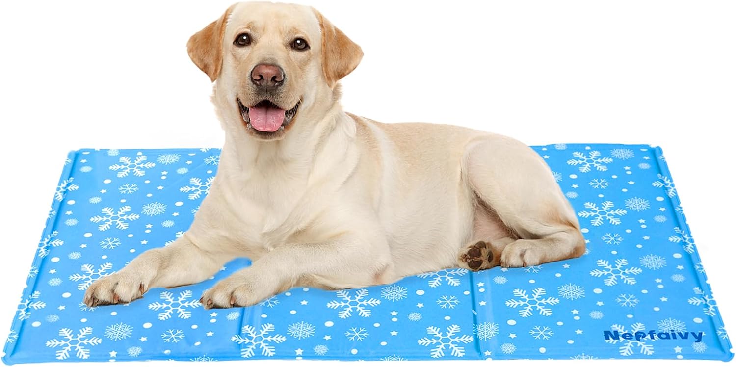Nepfaivy Cama Refrescante Perro Grande - Cama Perro Verano, Manta Fria