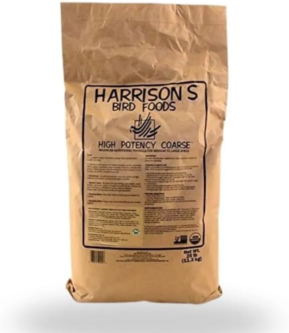 Comida para Loros Harrison Alta Energia Grueso 11,3kg – Grano Grueso