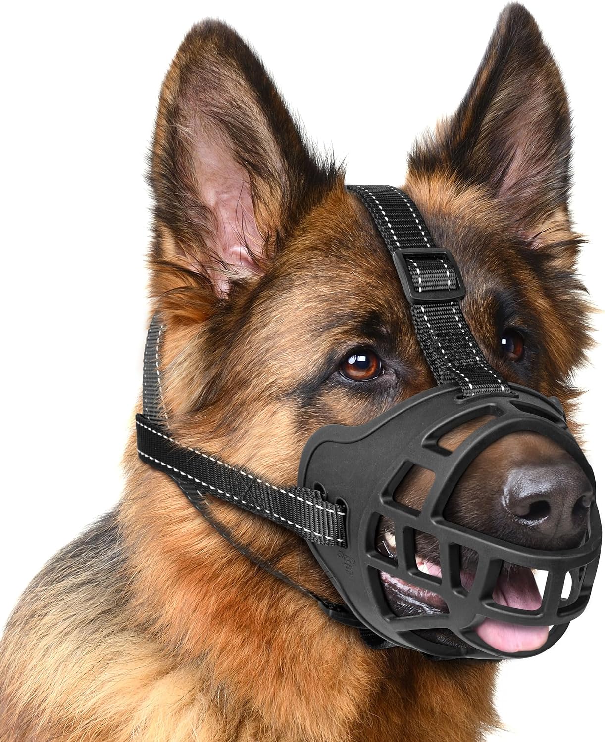 EcoEarth Bozal para Perros - Bozal de Canasta Duradero para Perros de tamaño